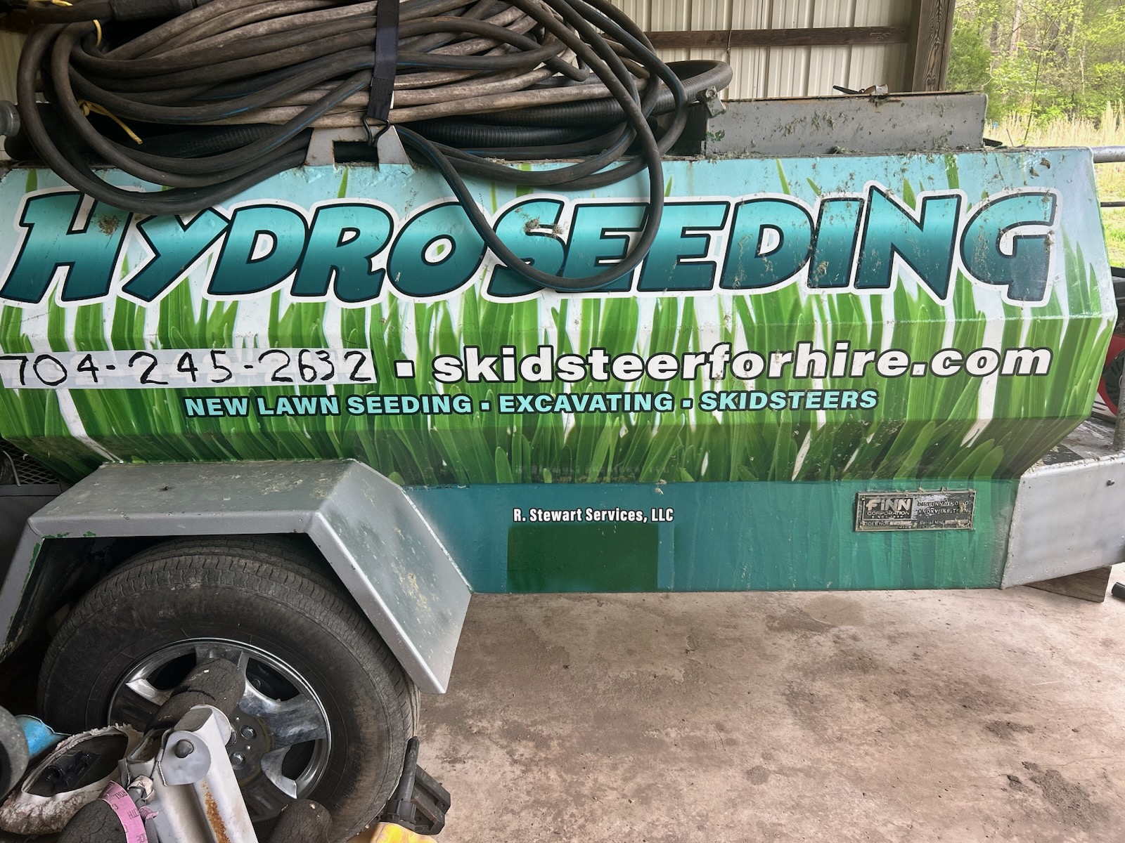 Hydroseeding project by Hydroseed NC