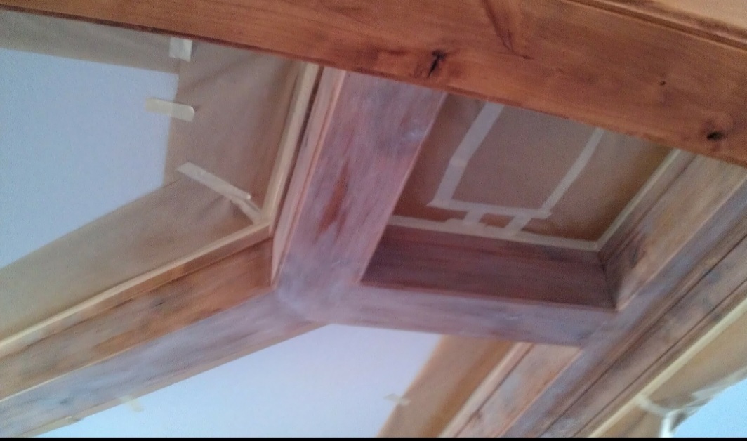 Interior work by American Home Paint And Plaster