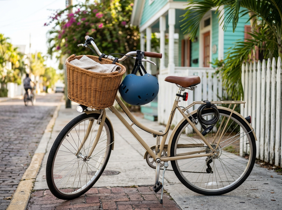 The Complete Guide to Electric Bike Safety Gear: Helmets, Lights, Locks and Baskets in Key West