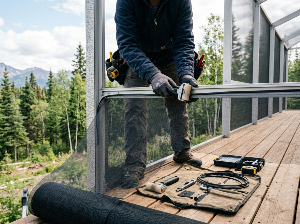How To Choose The Right Screen Repair And Lanai Re Screen Provider In Anchorage