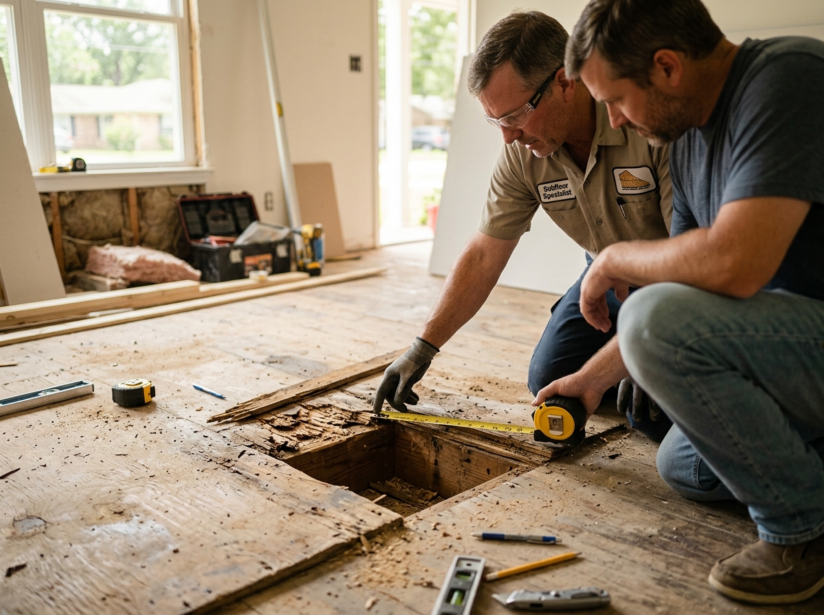 How to Choose a Subfloor Replacement Provider in West Monroe, LA