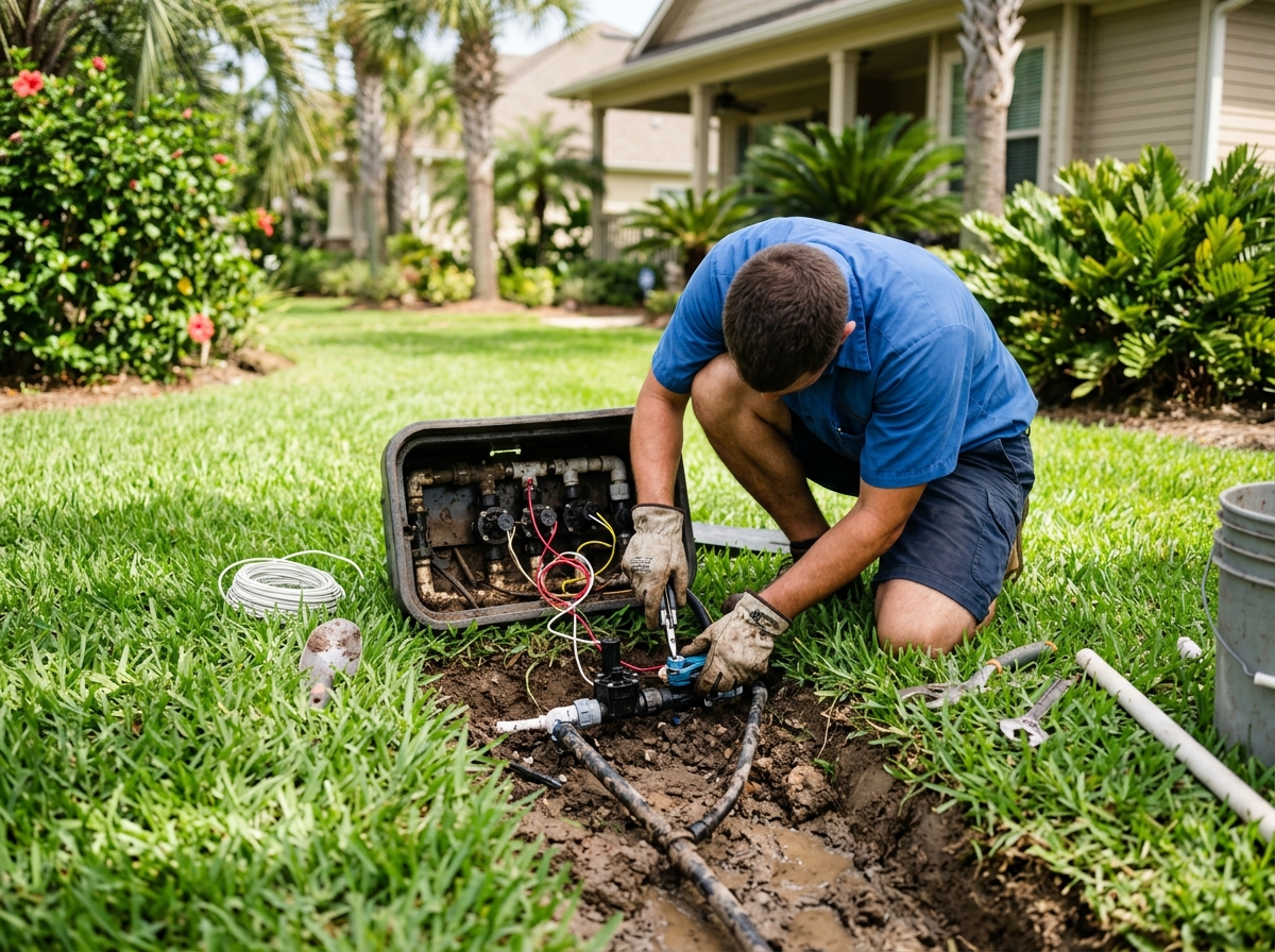 Can You Repair an Existing Sprinkler System? A Complete Guide for Panama City Beach Homeowners