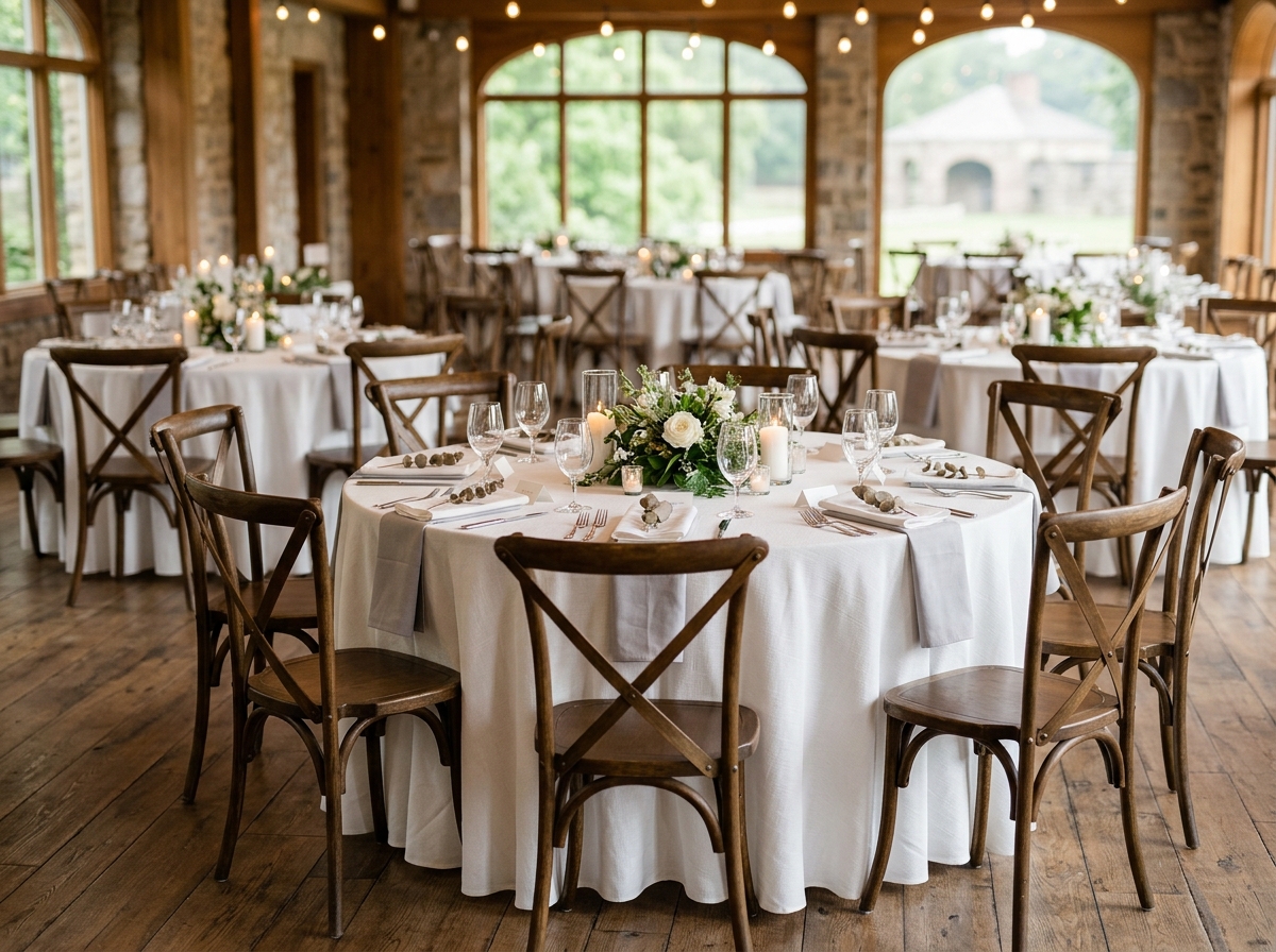 Event rentals: tables, chairs & linens provided in Fort Meade, FL