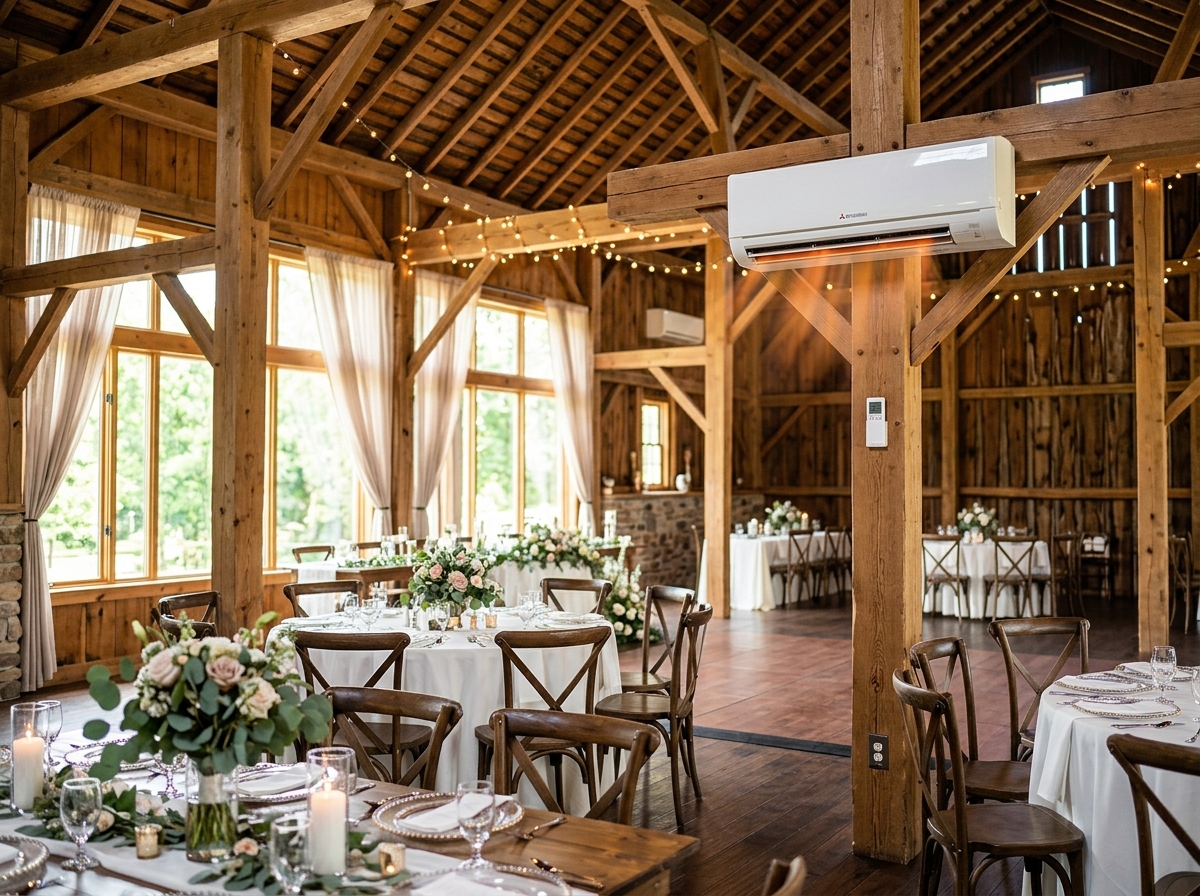 Climate-Controlled Barn for Weddings and Events in Fort Meade, FL